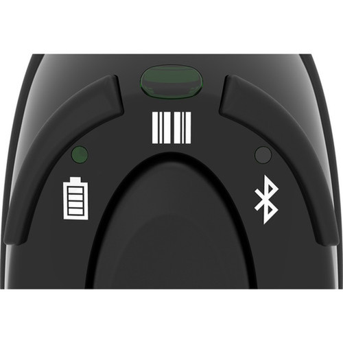 Socket Mobile DuraScanreg D740 Universal Barcode Scanner Black - Wireless Connectivity - 1950 49530 mm Scan Distance - 1D 2D CX3760-2412