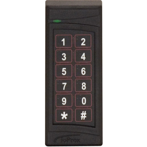 Kantech ioProx P225KPXSF Card Reader Access Device - Black Indoor Outdoor Door - Proximity Key Code - 650 165 mm Operating - - P225KPXSF
