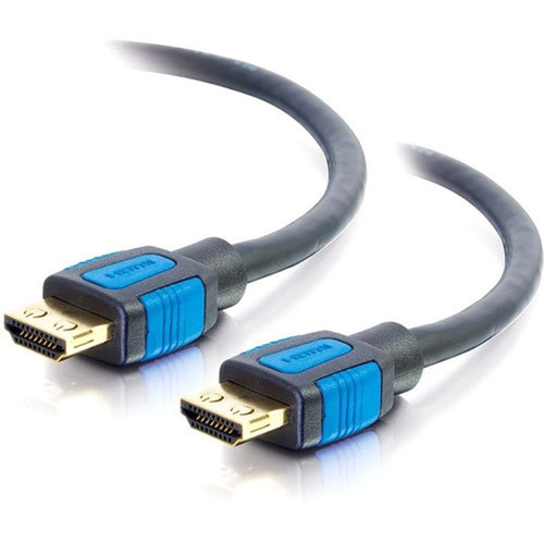C2G 20ft High Speed HDMI Cable With Gripping Connectors - 20 ft HDMI AV Cable for Home Theater System AudioVideo Device Network - 29682