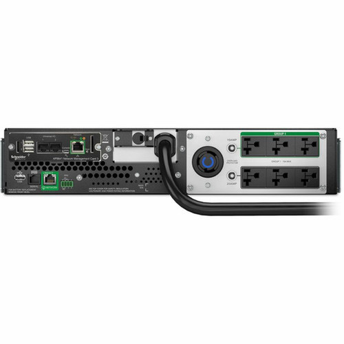 APC by Schneider Electric Smart-UPS 3KVA Rack-mountable UPS - 2U Rack-mountable - AVR - 2 Hour Recharge - 530 Minute Stand-by - 110 V SMTL3KRM2UCLNC