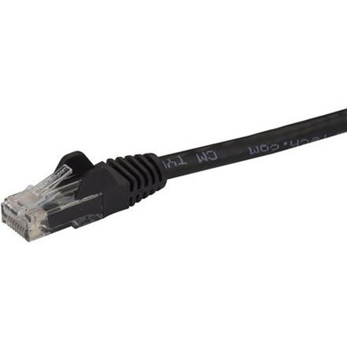 StarTechcom_100_ft_Black_Snagless_Cat6_UTP_Patch_Cable_-_Category_6_-_100_ft_-_1_x_RJ-45_Male_Network_-_1_x_RJ-45_Male_Network_-_N6PATCH100BK