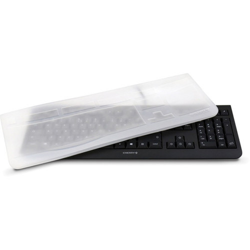 CHERRY BLACK EZClean KC 1000 - Cable Connectivity - USB 20 Interface - 104 Key Calculator Email Sleep Browser Hot Keys - English EZN-0800EU-2