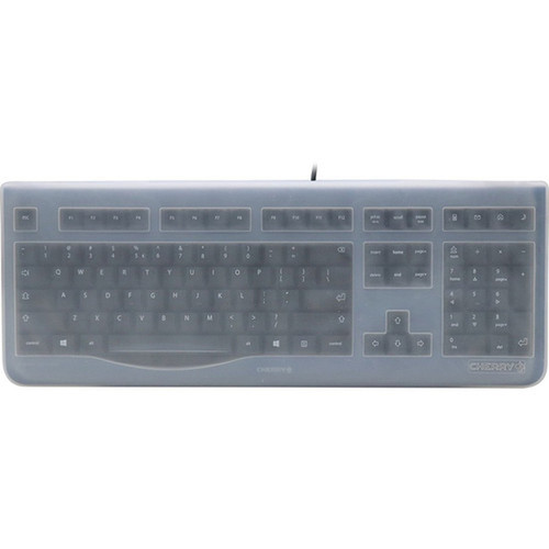 CHERRY BLACK EZClean KC 1000 - Cable Connectivity - USB 20 Interface - 104 Key Calculator Email Sleep Browser Hot Keys - English EZN-0800EU-2