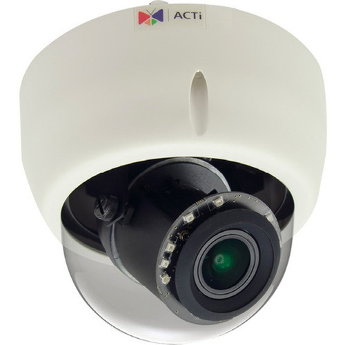 ACTi E616 5 Megapixel HD Network Camera - Color Monochrome - Dome - 9843 ft 30 m - MJPEG H264 - 2592 x 1944 - 31 mm- 133 mm - E616