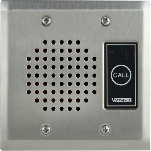 Valcom VIP-172AL IP DoorPhoneIntercom - Cable - Wall Mount Flush Mount Electrical Box for Telephone Indoor Outdoor VIP-172AL-ST