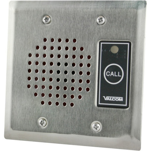 Valcom VIP-172AL IP DoorPhoneIntercom - Cable - Wall Mount Flush Mount Electrical Box for Telephone Indoor Outdoor VIP-172AL-ST
