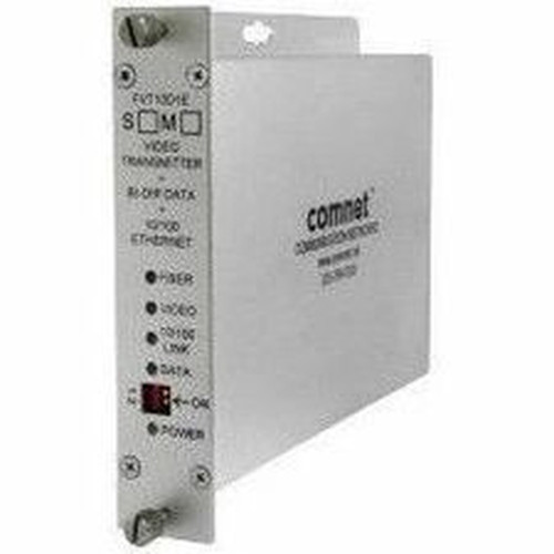 ComNet FVR10D1EM Video Extender Receiver - 1 Input Device - 984252 ft 3000000 mm Range - 1 x Network RJ-45 - 1 x ST Ports - - - FVR10D1EM