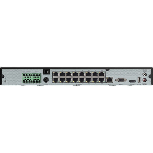 Speco 4K H265 NVR with Facial Recognition and Smart Analytics - 2 TB HDD - Network Video Recorder - HDMI N16NRE2TB
