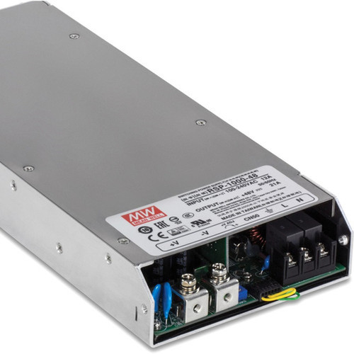 TRENDnet TI-RSP100048 1000W 48V DC 21A AC to DC Industrial Power Supply with PFC Function - 1000W 48V DC 21A AC to DC Industrial TI-RSP100048