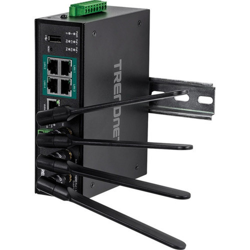 TRENDnet TI-WP100 Wi-Fi 5 IEEE 80211ac Ethernet Wireless Router - TAA Compliant - Dual Band - 240 GHz ISM Band - 5 GHz UNII Band - 5 TI-WP100
