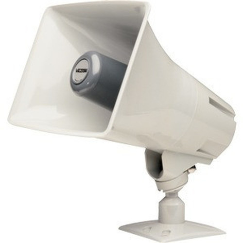 Valcom VIP-148AL IP Talkback Horn - Wired - 117 dB - Audible - Wall Mountable Table Mount - Green Yellow - Gray VIP-148AL-GY-IC