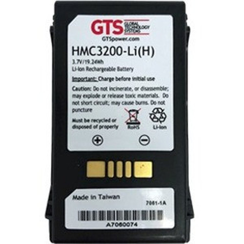 GTS HMC3200-LIH Battery - For Mobile Computer - Battery Rechargeable - 5200 mAh - 37 V DC HMC3200-LIH