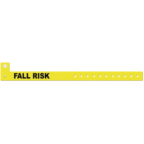 Zebra Color Coded Label 'FALL RISK' 1 LB-ALERT-FALLRISK