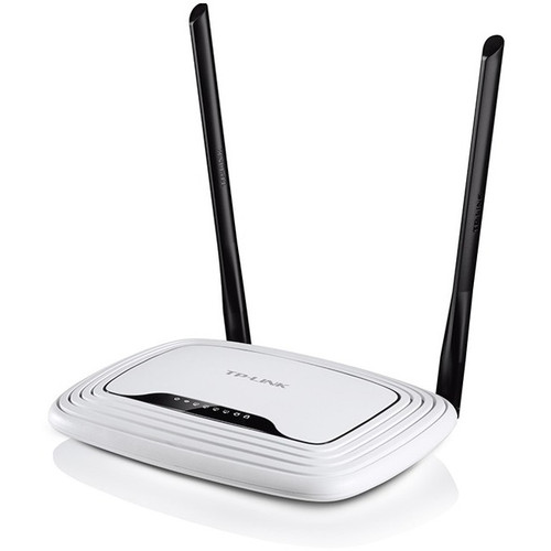 TP-LINK TL-WR841N Wireless N300 Home Router - 2.48 GHz ISM Band - 2 x Antenna - 37.50 MB/s Wireless Speed - 4 x Network Port - 1 x - (Fleet Network)