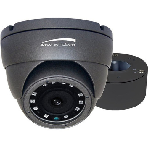 Speco VLDT4G 2 Megapixel Full HD Surveillance Camera - Color - Eyeball - Gray - 65 ft 1981 m Infrared Night Vision - 1920 x 1080 - VLDT4G
