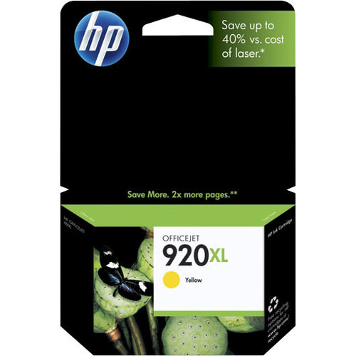 HP 920XL Ink Cartridge - Yellow - Inkjet - High Yield - 700 Pages - 1 / Pack (Fleet Network)