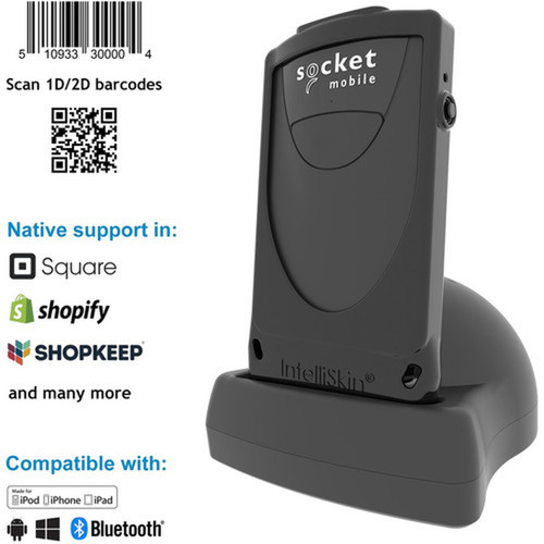 Socket Mobile DuraScan D860 Handheld Barcode Scanner - Wireless Connectivity - 1949 495 mm Scan Distance - 1D 2D - LED - CX3558-2187
