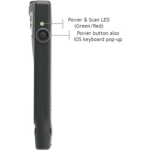 Socket Mobile DuraScan D860 Handheld Barcode Scanner - Wireless Connectivity - 1949 495 mm Scan Distance - 1D 2D - LED - CX3558-2187