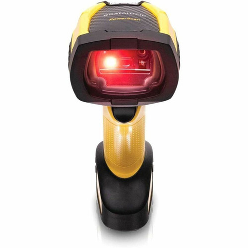 Datalogic PowerScan PD9630 Barcode Scanner - Cable Connectivity - 1D 2D - LED - Imager - Omni-directional - Serial USB - Yellow - - PD9630-AR