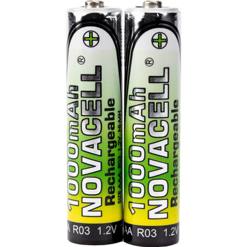 Socket Mobile CHS Series 7 AAA NiMH Battery Replacement for 1D Scanner Models Only - For Barcode Scanner - 1000 mAh - 12 V DC - 2 AC4144-1902