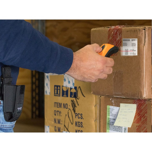 Socket Mobile DuraScanreg D760 Ultimate Barcode Scanner DotCode  Travel ID Reader White - Wireless Connectivity - 30 762 mm - CX3754-2406