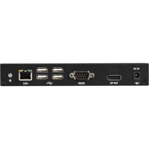 Black Box KVXLCDP-100 KVM Extender - 1 Computers - 1 Local Users - 32808 ft 100000 mm Range - 4K - 3840 x 2160 Maximum Video - KVXLCDP-100
