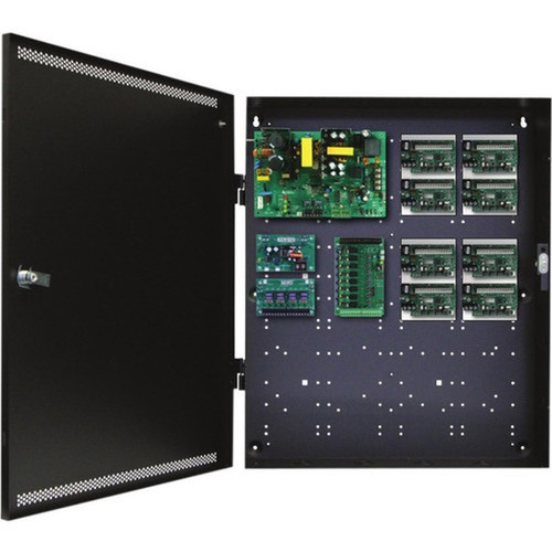 LifeSafety Power FlexPower FPO150-B100C8D8E4-4DM2 150W Power Supply - Enclosure - 120 V AC 230 V AC Input - 12 V DC 24 V DC Output - FPO150-B100C8D8E4-4DM2