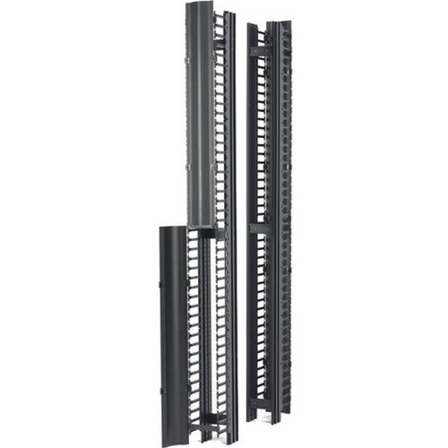 Eaton Single-Sided 84-Inch Cabling Section - Cable Manager - Black SB57163S084FB