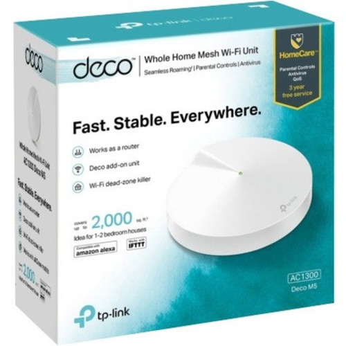 TP-Link Deco M5 Dual Band IEEE 80211ac 127 Gbits Wireless Access Point - 5 GHz 240 GHz - 4 x Internal Antennas - Internal - - 2 DECO M51-PACK