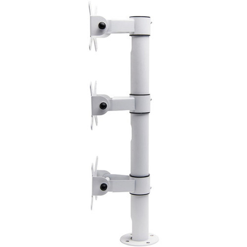 Star Micronics Pole Mount for Tablet - White - 3 Displays Supported - 22 Screen Support - 5 kg Load Capacity - VESA Mount 37954630
