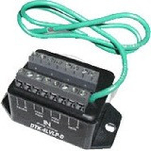DITEK DTK-4LVLPOPX Surge SuppressorProtector - Terminal Block - 2 kA - TAA Compliant DTK-4LVLPOPX
