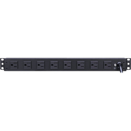 CyberPower Basic PDU15B6F8R 14-Outlets PDU - Basic - NEMA 5-15P - 14 x NEMA 5-15R - 120 V AC - 1U - Vertical - Rack-mountable PDU15B6F8R