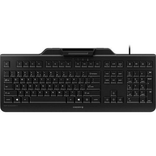 CHERRY SECURE BOARD 10 Keyboard - Cable Connectivity - USB Interface - 104 Key - Thin Client - Windows Linux PC - LPK Keyswitch - - JK-A0400EU-2