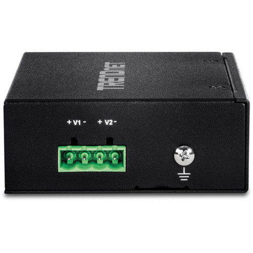 TRENDnet 5-Port Industrial Unmanaged Fast Ethernet DIN-Rail Switch 5 x Fast Ethernet Ports IP30 Operating Temperature Range of -40 TI-E50