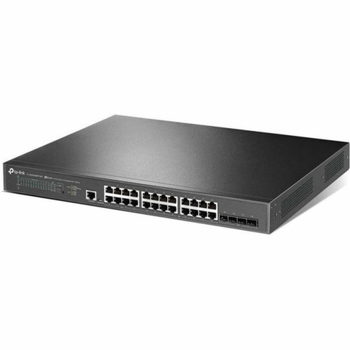 TP-Link JetStream 24-Port 25GBASE-T and 4-Port 10GE SFP L2 Managed Switch with 16-Port PoE  8-Port PoE - 24 Ports - Manageable SG3428XPP-M2