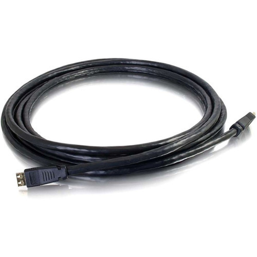 C2G 15ft High Speed 4K HDMI Cable with Gripping Connectors - Plenum CL2P-Rated - 15 ft HDMI AV Cable for AudioVideo Device Device - 42528