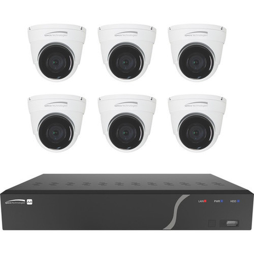Speco ZIPK8T2 Video Surveillance System - 2 TB HDD - Network Video Recorder Camera - 2592 x 1944 Camera Resolution - HDMI ZIPK8T2