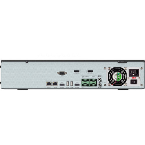 Speco 4K H265 Network Video Recorder with Smart Analytics - 96 TB HDD - Network Video Recorder - HDMI - 4K Recording N128NR96TB