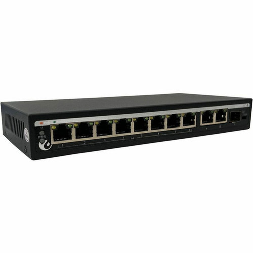 Amer SG8P2GF Ethernet Switch - 10 Ports - Manageable - Gigabit Ethernet - 101001000Base-T 1000Base-X - 3 Layer Supported - Modular SG8P2GF