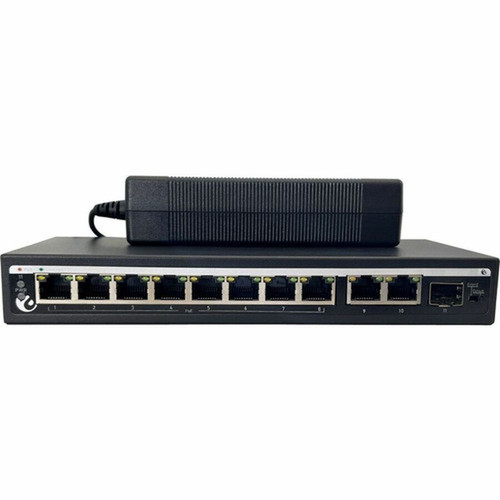 Amer SG8P2GF Ethernet Switch - 10 Ports - Manageable - Gigabit Ethernet - 101001000Base-T 1000Base-X - 3 Layer Supported - Modular SG8P2GF