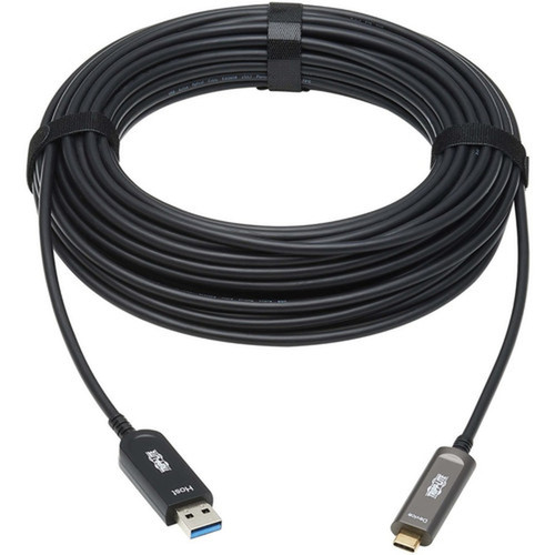Tripp Lite by Eaton U428F-10M-D3 Fiber Optic Data Transfer Cable - 328 ft Fiber Optic Data Transfer Cable for Surveillance Camera - U428F-10M-D3