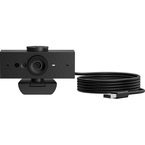 HP 625 Webcam - 4 Megapixel - 60 fps - USB Type A - 1920 x 1080 Video - Auto-focus - 92deg Angle - Microphone - Windows 11 6Y7L1AAABL