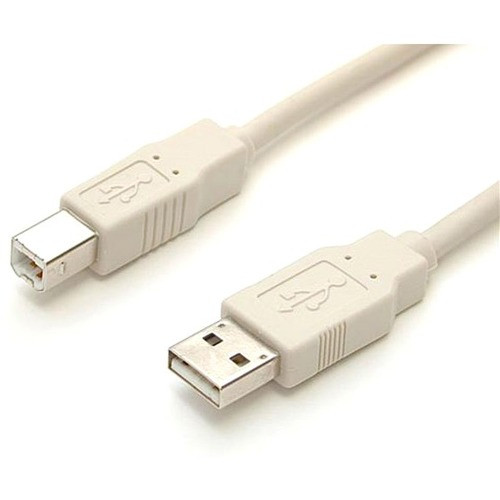 StarTech.com 3 ft Beige A to B USB 2.0 Cable - M/M - Type A Male - Type B Male - 3ft (Fleet Network)
