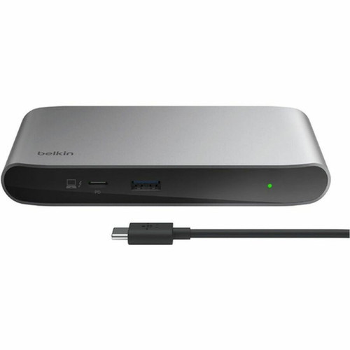 Belkin Thunderbolt 4 5-in-1 Multiport Core Hub - USB 4 - 40 Gpbs - 96W - 4xTB4 USB-C 1xUSB-A - Docking Station - Grey - for Drive - W INC013TTSGY