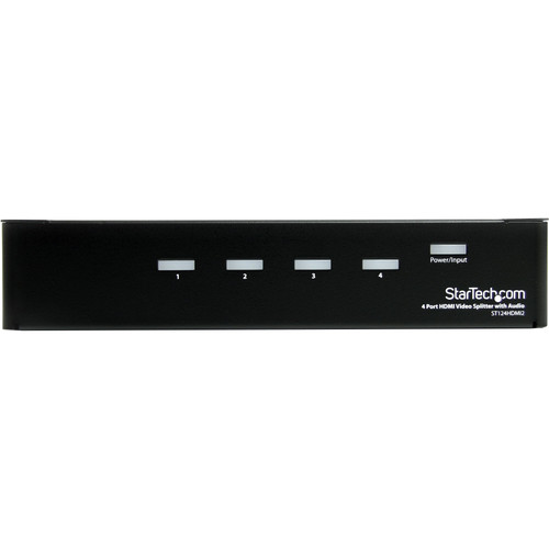 StarTechcom_HDMI_Splitter_1_In_4_Out_-_1080p_-_4_Port_-Mounting_Brackets_-_13_Audio_-_HDMI_Multi_Port_-_HDMI_Audio_Splitter_-_1_x_In_ST124HDMI2