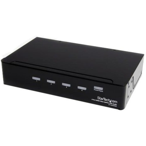 StarTechcom_HDMI_Splitter_1_In_4_Out_-_1080p_-_4_Port_-Mounting_Brackets_-_13_Audio_-_HDMI_Multi_Port_-_HDMI_Audio_Splitter_-_1_x_In_ST124HDMI2