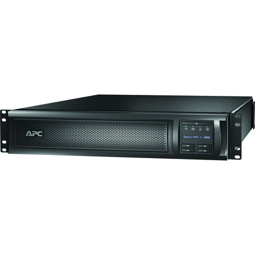 APC by Schneider Electric Smart-UPS X SMX2000RMLV2U 1920 VA Rack-mountable UPS - 2U Rack-mountable - 3 Hour Recharge - 11 Minute - 110 (Fleet Network)