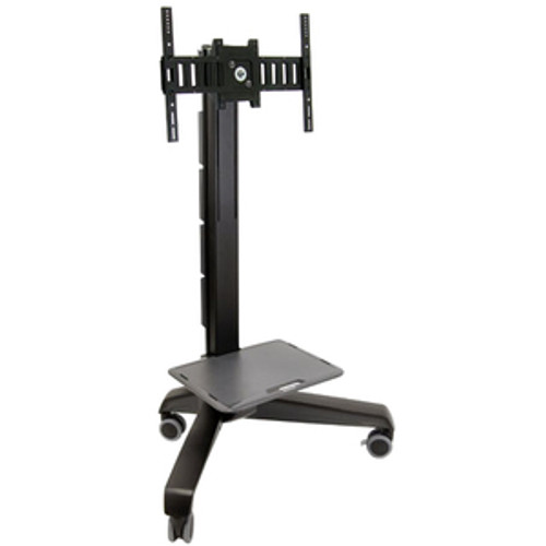 Ergotron Neo-Flex Mobile MediaCenter LD Stand - 27" to 40" Screen Support - 22.68 kg Load Capacity - 1 x Shelf(ves) - 64" (1625.60 mm) (Fleet Network)