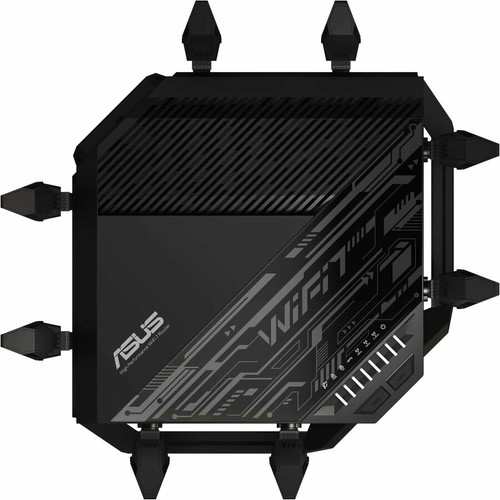 Asus RT-BE96U Wi-Fi 7 Tri-Band Wireless Router - 2.28 GB/s - 8 External Antennas - Quad-Core 2.6 GHz - 10GbE