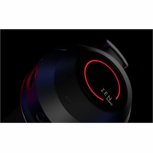 Creative 51EF1040AA000 Zen Hybrid Pro Wireless Over-ear Gaming Headset - Bluetooth 5.3 LE Audio - Hybrid ANC - Boom Mic - 40mm Drivers - Foldable